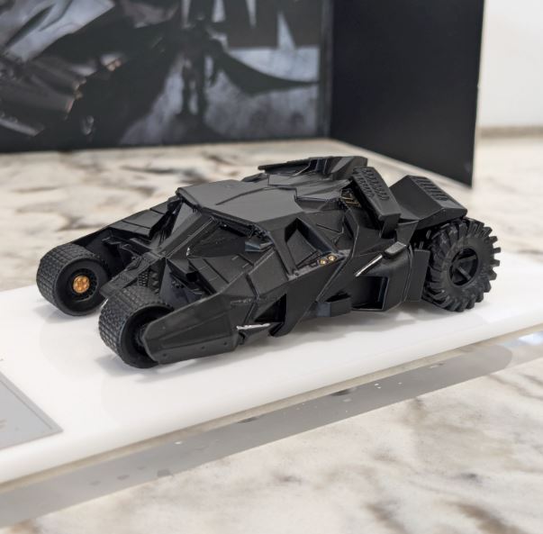 Time Micro The Dark Knight Rises Batmobile Tumbler w Batman Figure