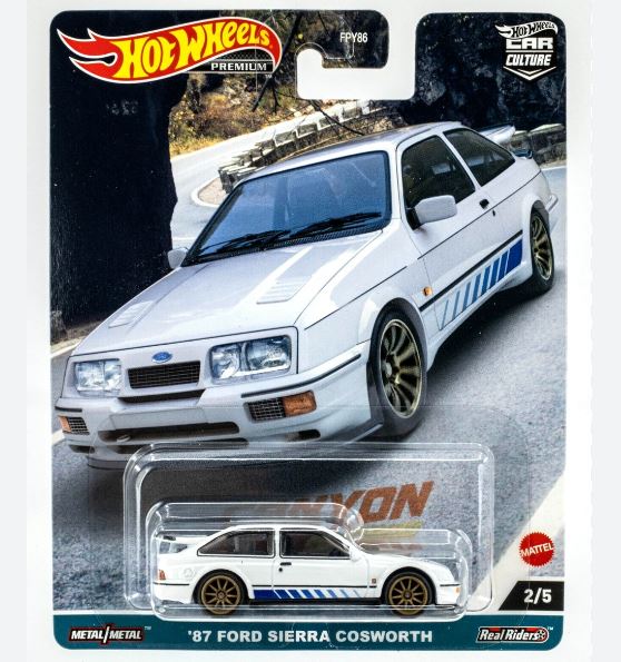 2023 Hot Wheels Canyon Warriors 87 Ford Sierra Cosworth