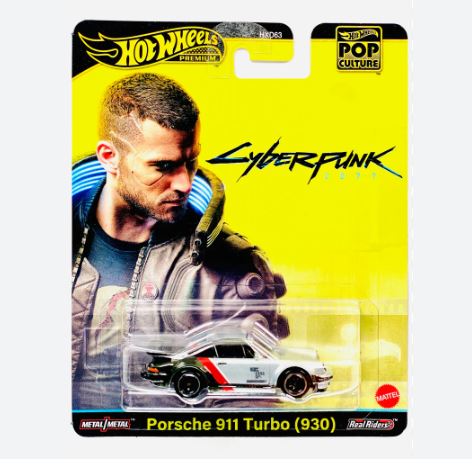 2024 Hot Wheels Pop Culture Porsche 911 Turbo (930) Cyberpunk 2077