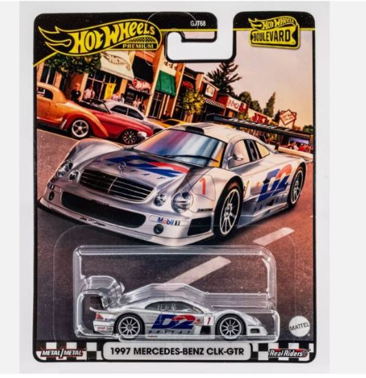 2024 Hot Wheels Boulevard 1997 Mercedes Benz CLKGTR DoubleApexDiecast