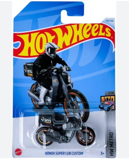 2024 Hot Wheels HW Metro Honda Super Cub Custom Treasure Hunt