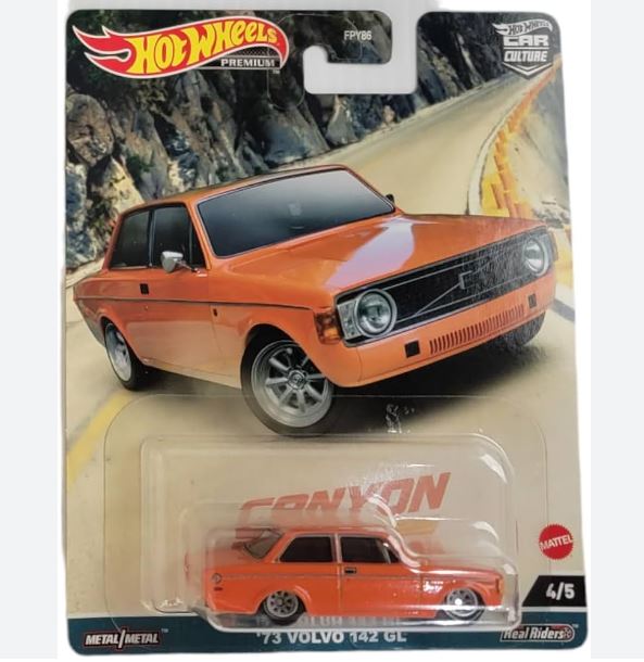 2023 Hot Wheels Canyon Warriors 73 Volvo 142 GL