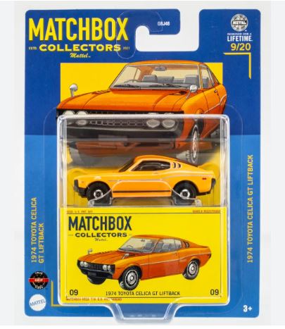 2024 Matchbox Collectors 1974 Toyota Celica GT Liftback