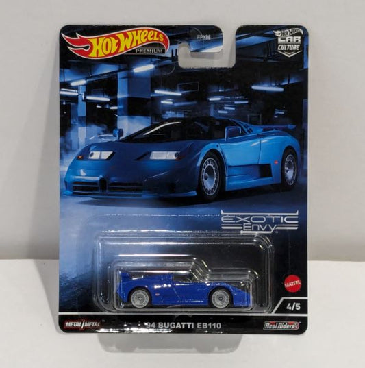 2022 Hot Wheels Exotic Envy 94 Bugatti EB110