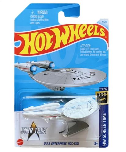 2024 Hot Wheels HW Screen Time Star Trek USS Enterprise NCC-1701