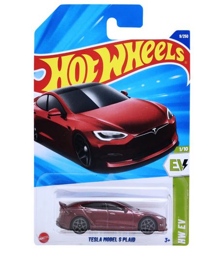 2024 Hot Wheels Quarter Mile Heroes Tesla Model S Plaid