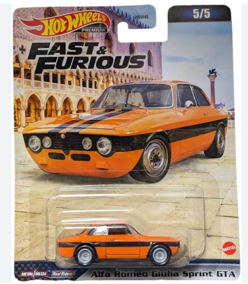 2023 Hot Wheels Fast & Furious Alfa Romeo Guila Sprint GTA