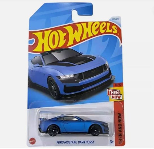 2024 Hot Wheels Then and Now Ford Mustang Dark Horse