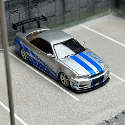 Fast Speed Nissan Skyline GT-R R34