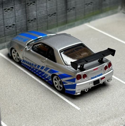 Fast Speed Nissan Skyline GT-R R34