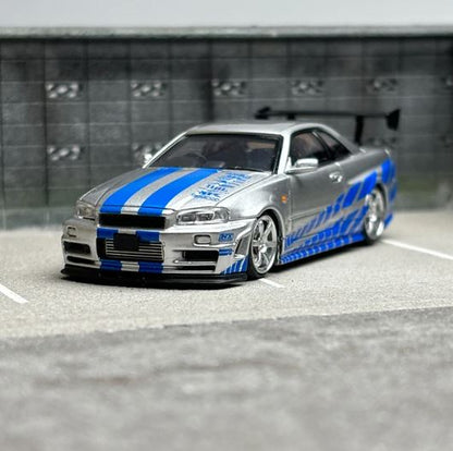 Fast Speed Nissan Skyline GT-R R34