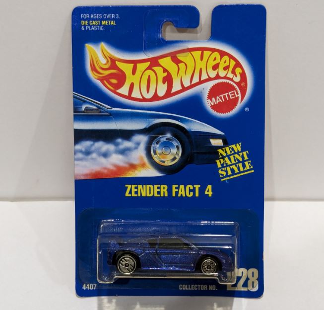 1993 Hot Wheels Zender Fact 4