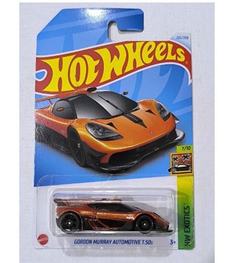 2024 Hot Wheels HW Exotics Gordon Murray Automotive T.50s