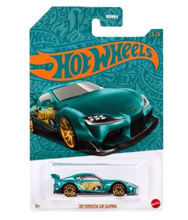 2024 Hot Wheels 56th Anniversary Pearl & Chrome Series 2 2020 Toyota GR Supra