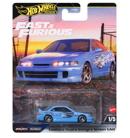 2024 Hot Wheels Fast & Furious Custom Acura Integra GSR Sedan