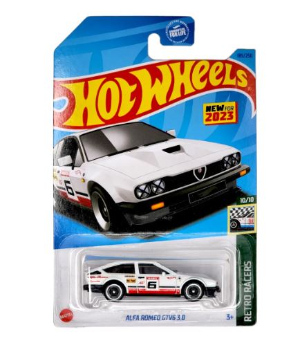 2023 Hot Wheels Retro Racers Alfa Romeo GTV6 3.0