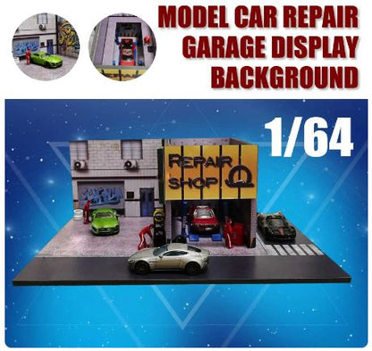 1/64 Scale Auto Repair Shop Diorama