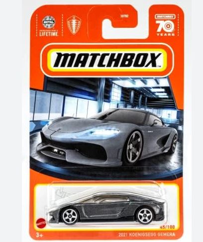 2023 Matchbox 2021 Koenigsegg Gemera