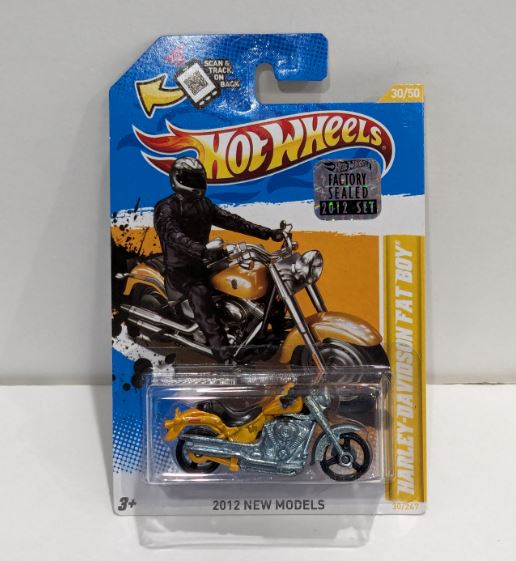 2012 Hot Wheels New Models Harley Davidson Fat Boy