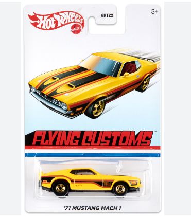 2021 Hot Wheels Flying Customs 71 Mustang Mach 1