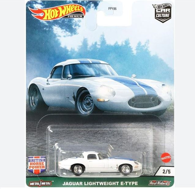 2021 Hot Wheels British Horsepower Jaguar Lightweight E-Type