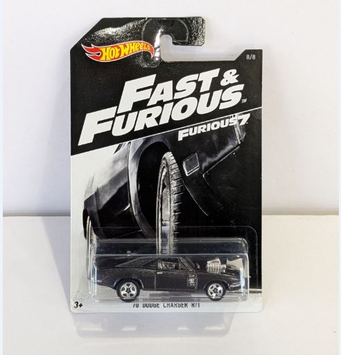 2017 Hot Wheels Fast & Furious 70 Dodge Charger R/T