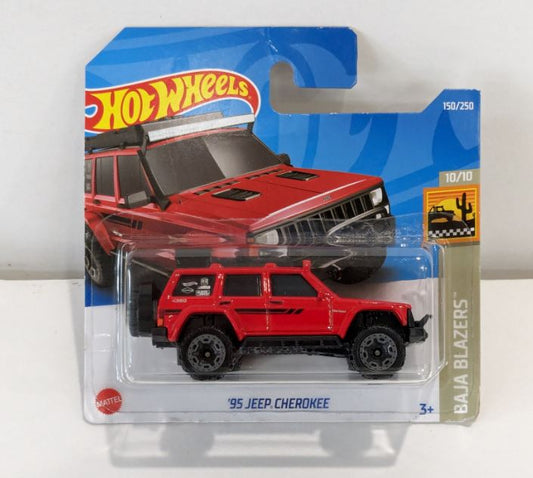 2023 Hot Wheels 95 Jeep Cherokee Short Card