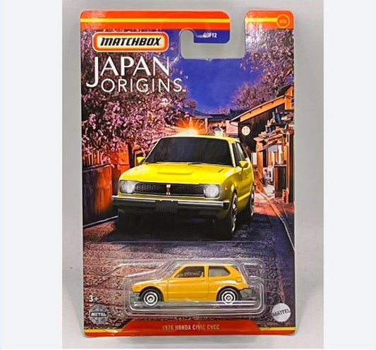 2022 Matchbox Japan Origins 1976 Honda Civic CVCC