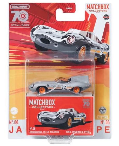 2023 Matchbox Collectors Anniversary Series 1954 Jaguar D Type