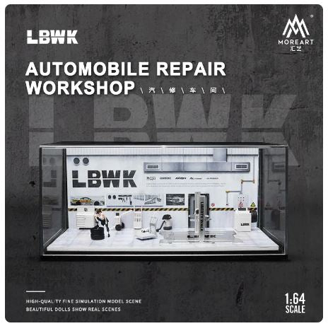 Liberty Walk (LBWK) Repair Shop Diorama