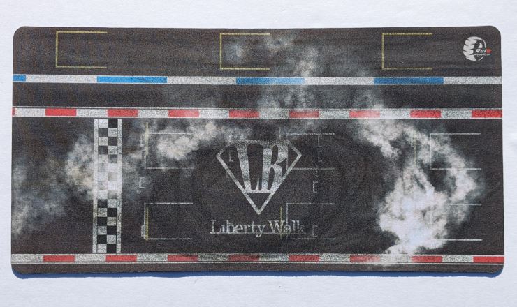 1/64 Scale Liberty Walk Track Pad With Smoke Effect