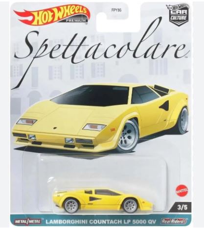 2023 Hot Wheels Spettacolare Lamborghini Countach LP 5000 QV