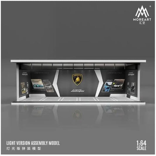 Lamborghini Lighted Parking Garage Diorama