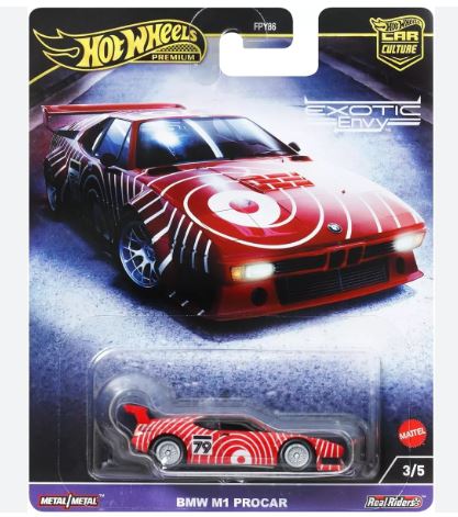 2024 Hot Wheels Exotic Envy 2 BMW M1 ProCar