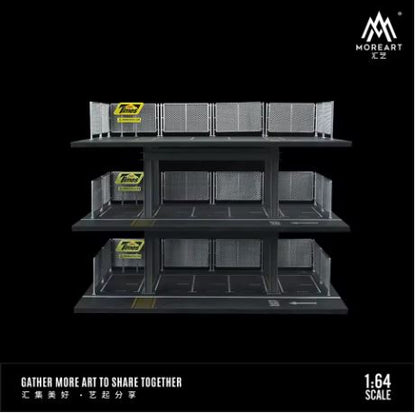 MoreArt 1:64 Scale 3 Story Downtown Style Parking Garage