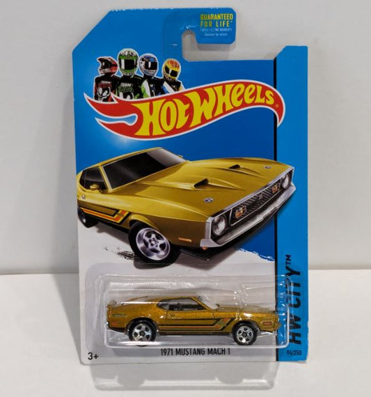 2014 Hot Wheels HW City 1971 Mustang Mach 1