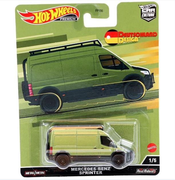 2022 Hot Wheels Deutschland Design Mercedes-Benz Sprinter