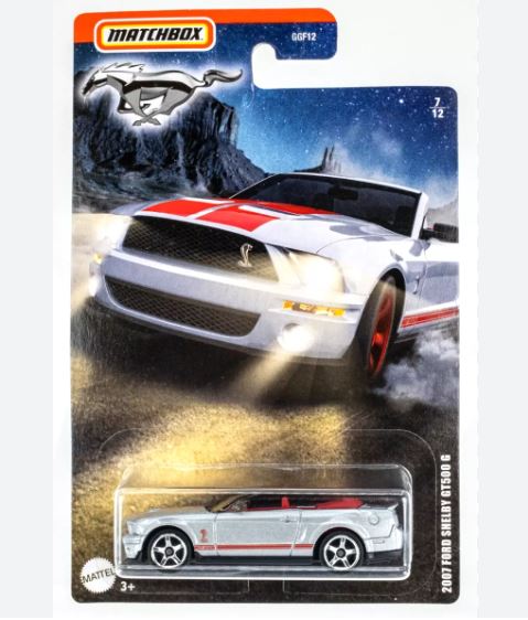 2020 Matchbox Mustang Series 2007 Ford Shelby GT500