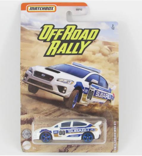 2021 Matchbox Off Road Rally Series 2015 Subaru WRX STI