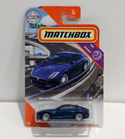 2020 Matchbox MBX Highway 2015 Jaguar F-Type Coupe