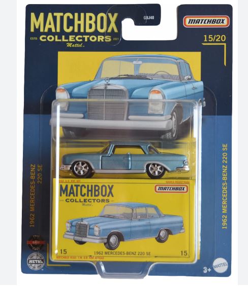 2022 Matchbox Collectors 1962 Mercedes Benz 220 SE