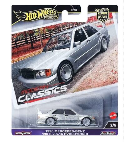 2024 Hot Wheels Modern Classics 1990 Mercedes Benz 190E 2.5-16 Evolution II