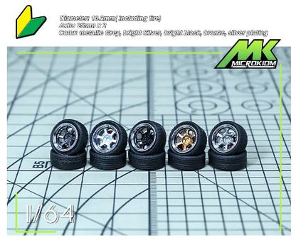 Microkiom Type S 6 Spoke Wheels