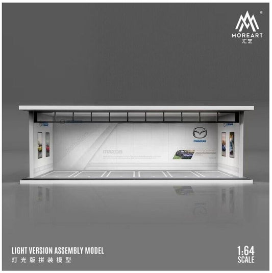 Mazda Lighted Parking Garage Diorama