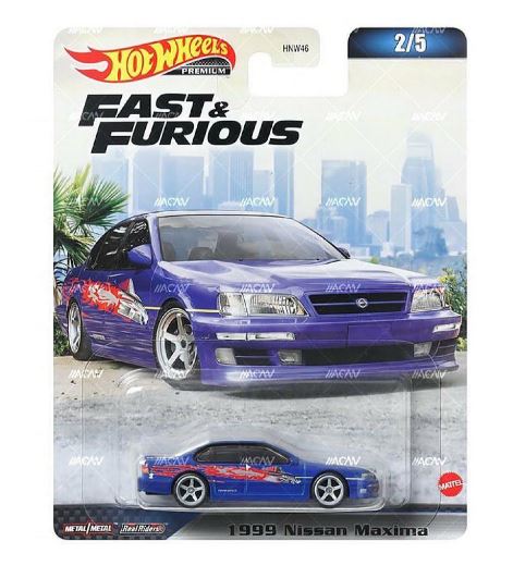 2023 Hot Wheels Fast & Furious 1999 Nissan Maxima