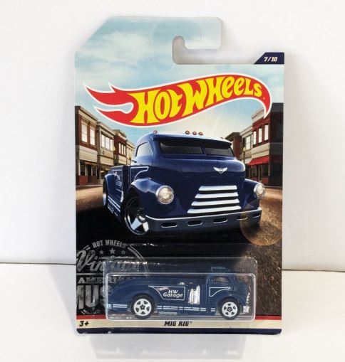 2017 Hot Wheels Vintage American Muscle Series Mig Rig