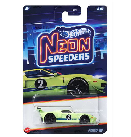 2024 Hot Wheels Neon Speeders Mix 2 Ford GT