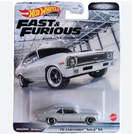 2022 Hot Wheels Fast & Furious 70 Chevrolet Nova SS