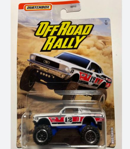 2021 Matchbox Off Road Rally Mustanger