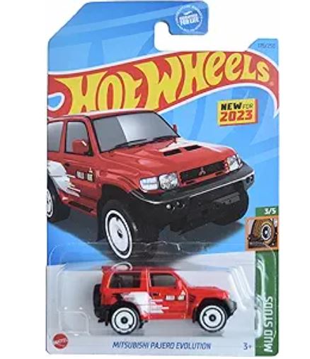 2023 Hot Wheels Mud Studs Mitsubishi Pajero Evolution